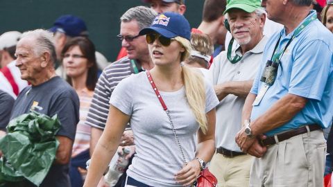 Vonn es la fan 'number one' de Eldrick Woods.