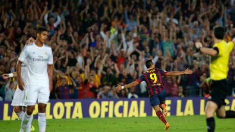 El delantero chileno Alexis Sánchez se encargó de marcar el segundo gol para el Barcelona