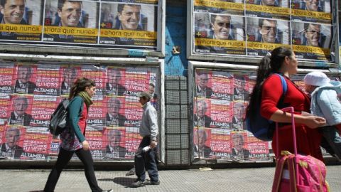 Ha quedado prohibida la propaganda electoral en Argentina en vista de los comicios del domingo.