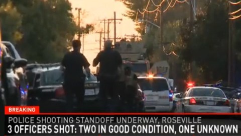 Autoridades identificaron al sospechoso rodeado en una casa en Roseville como Sammy Durán.