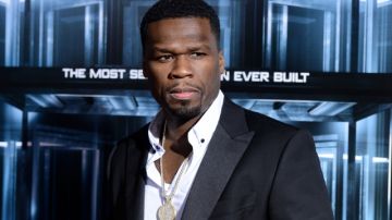El rapero y actor Curtis '50 Cent' Jackson.