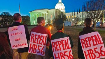 La ley HB56 de inmigración ha provocado fuertes protestas en Alabama y una férrea batalla en las cortes para tratar de detenerla.