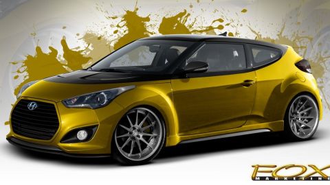 Las modificaciones exteriores le dan al auto un aspecto impresionante.