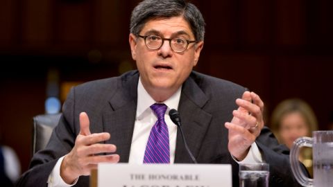 El Secretario del Tesoro  Jacob Lew, hizo el anuncio.