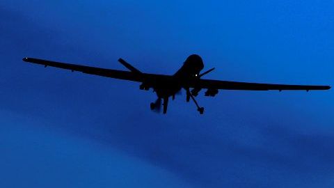 Un avión no tripulado Predator se estrelló  durante un ejercicio de entrenamiento en Nuevo México.