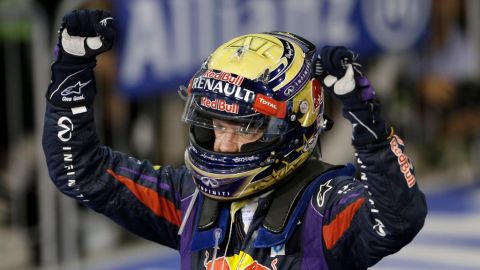 Ya no es noticia, Vettel volvió a imponerse en Abu Dhabi.
