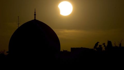 El fenómeno celeste se observó con especial nitidez en Nairobi.