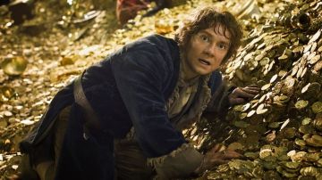 Martin Freeman en una escena de la secuela de 'The Hobbit'.