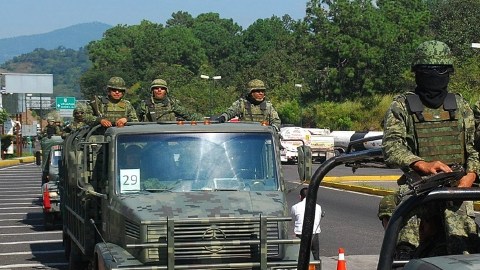 El Ejército Mexicano decomisó varios paquetes con droga