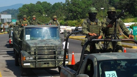 El Ejército Mexicano decomisó varios paquetes con droga