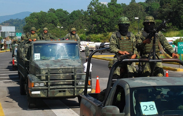 El Ejército Mexicano decomisó varios paquetes con droga