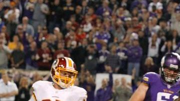 El jugador de los Vikings, Adrian Peterson.