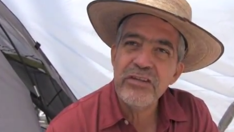 Ygnacio López Mendoza, alcalde de Santa Ana Maya, Michoacán.
