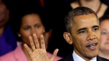 El presidente Obama llegó a Miami el viernes para efectuar una visita de 24 horas, durante la cual se reunió con disidentes cubanos.