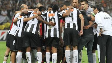 En la imagen, los jugadores del Atlético Mineiro. EFE/Archivo