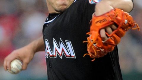 José Fernández, lanzador estelar de los Marlins.