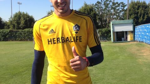 Penedo, portero del Galaxy.
