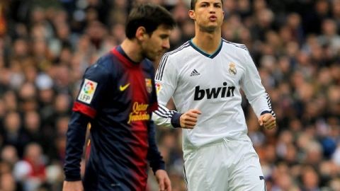 Lionel Messi, del Barcelona, y Cristiano Ronaldo, del Real Madrid, son candidatos a ganar el Balón de Oro
