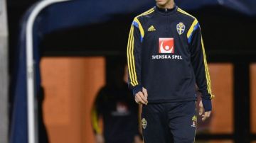 Zlatan Ibrahimovic es la esperanza de Suecia para la serie de  repechaje que su selección disputará ante Portugal por el pase al Mundial.