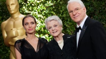 Angelina Jolie, Angela Lansbury y Steve Martin, tres de los cuatro homenajeados el sábado por la Academia.