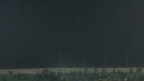 Los jugadores de Ghana con sus playeras y festejando.