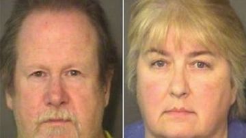 Dorian Lee Harper y su mujer Wanda Sue Larson, ambos de 57 años, quedaron detenidos con una fianza de $525,000 cada uno.