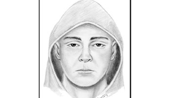 Boceto del hombre que podría estar relacionado con el asesinato de Joseph Gatto, el 13 de septiembre, en Silver Lake.