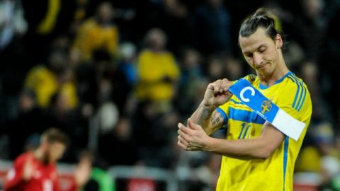 El sueco Zlatan Ibrahimovic, nominado al Balón de Oro, es uno de los grandes ausentes en el Mundial de Brasil 2014