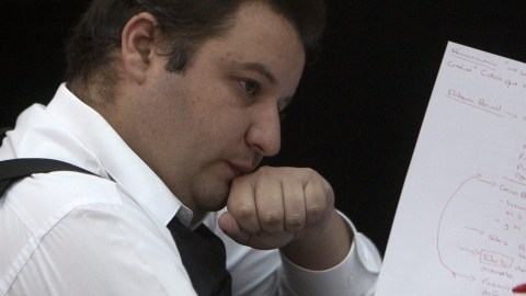 El hijo de la ex presidenta de la Corte Suprema de Justicia (CSJ) de Guatemala, Roberto Barreda, asistía ayer a juzgado de alto riesgo.