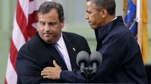 Esta es la primera vez en unos cuantos meses que Christie arremete tan fuerte contra Obama.