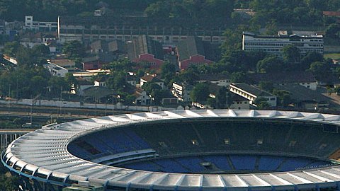 Vista del estadio Maracaná.