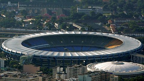 Vista del estadio Maracaná.