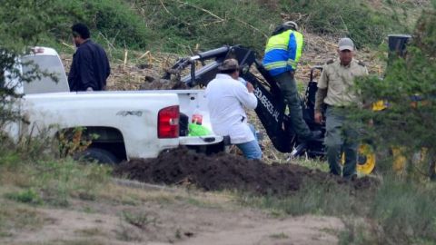 La PGR y las fiscalías de los estados de Jalisco y Michoacán trabajan en la búsqueda de cuerpos desde el pasado 9 de noviembre.