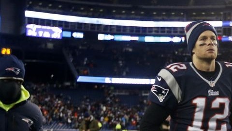 El quarterback de los Patriots completó 34 de 50 pases.