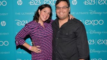 Kristen Anderson-López y Robert López son los autores de las canciones de 'Frozen'.
