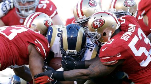 Los 49ers. le aplicaron el 'no pasarán' a San Luis.