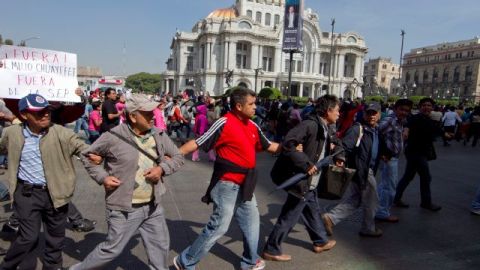 Entre los 14 detenidos se encuentran siete menores.