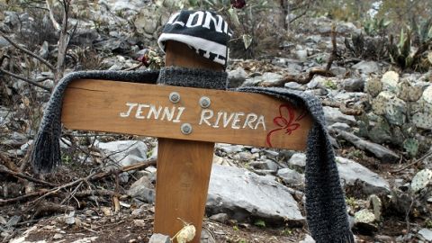 La nave cayó en una zona montañosa de Iturbide, Nuevo León: quedó totalmente destrozada.