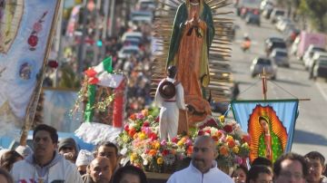 Desde distintos condados del Área de la Bahía, miles llegaron a verenar a la Virgen de Guadalupe en  peregrinaje por calles de San Francisco.