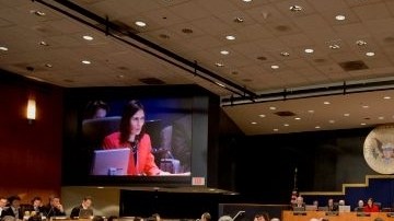 Audiencia de investigación del aterrizaje de emergencia del Vuelo 214 de Asiana Airlines que sufrió un accidente en julio en San Francisco.