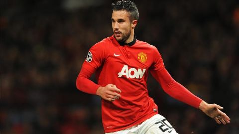 El jugador del Manchester United Robin Van Persie. EFE/Archivo