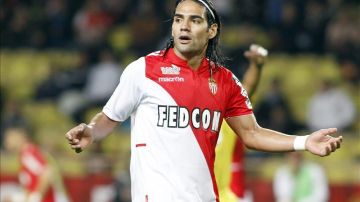 El jugador del Mónaco Radamel Falcao, durante un partido. EFE/Archivo