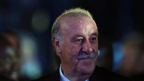El director técnico de España, Vicente Del Bosque. EFE/Archivo