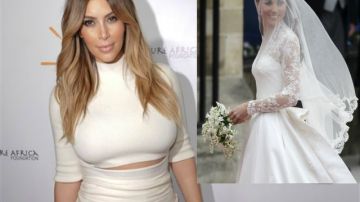A Kim le encanta el estilo de Kate y quiere un vestido como el de princesa, con tiara incluida.