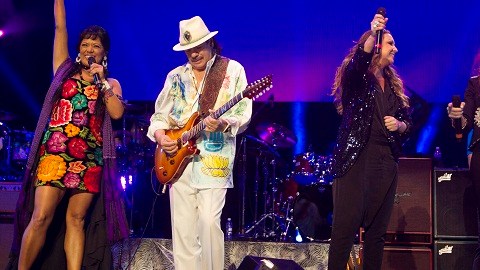 Santana y su banda provocaron una explosión de placer en cada una de sus interpretaciones.