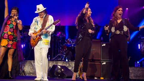 Santana y su banda provocaron una explosión de placer en cada una de sus interpretaciones.