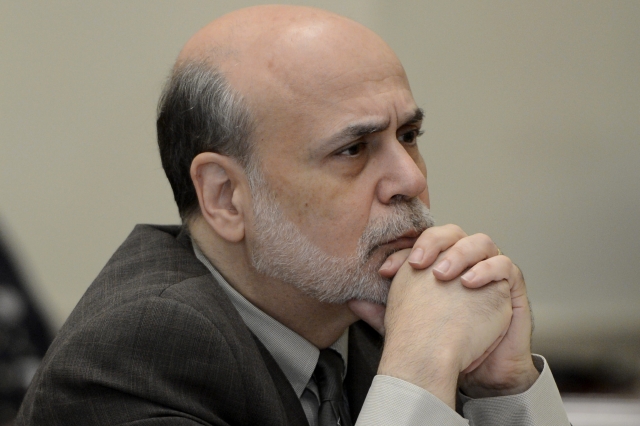 El presidente de la Reserva Federal estadounidense, Ben Bernanke.