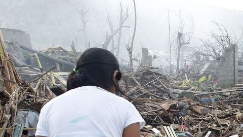 El megatifón azotó Filipinas dejando más de 5 mil muertos.