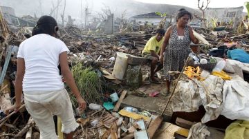 El megatifón azotó Filipinas dejando más de 5 mil muertos.