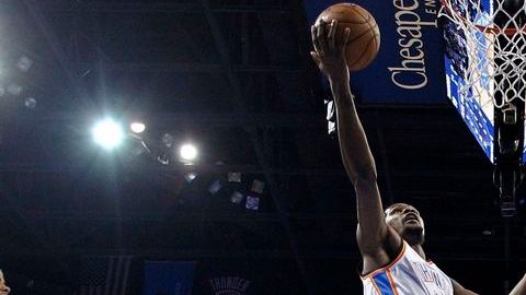 Kevin Durant es todo un espectáculo.